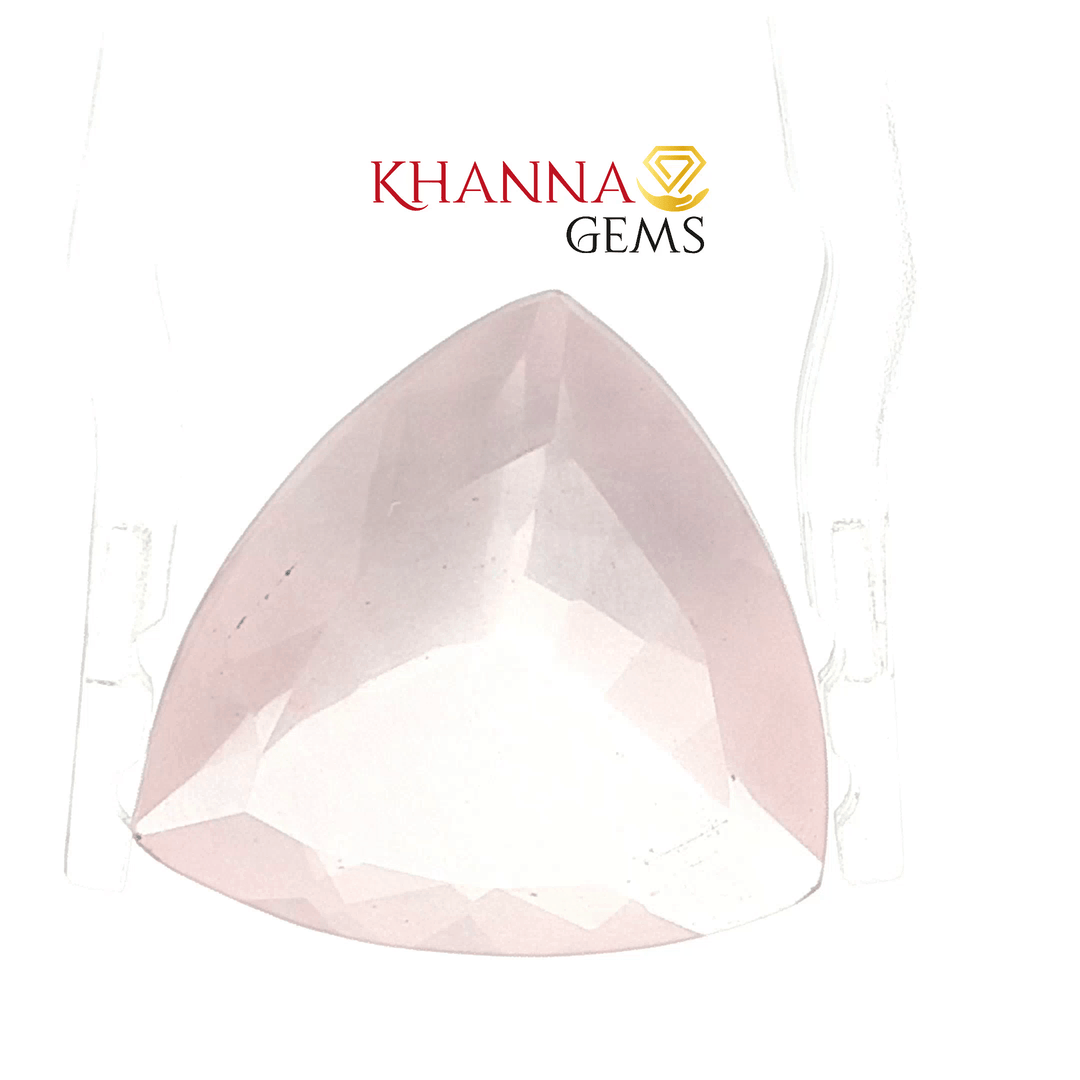 10.9/CT Natural Certified Rose Quartz Gemstone -RQUATRA0561