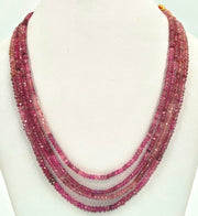 173.50/CT NATURAL RUBELLITE PINK TOURMALINE BEADS