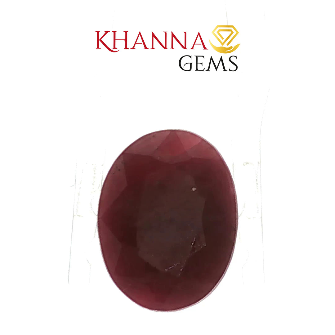 7.78/CT Natural Ruby with Govt. Lab Certificate-100405