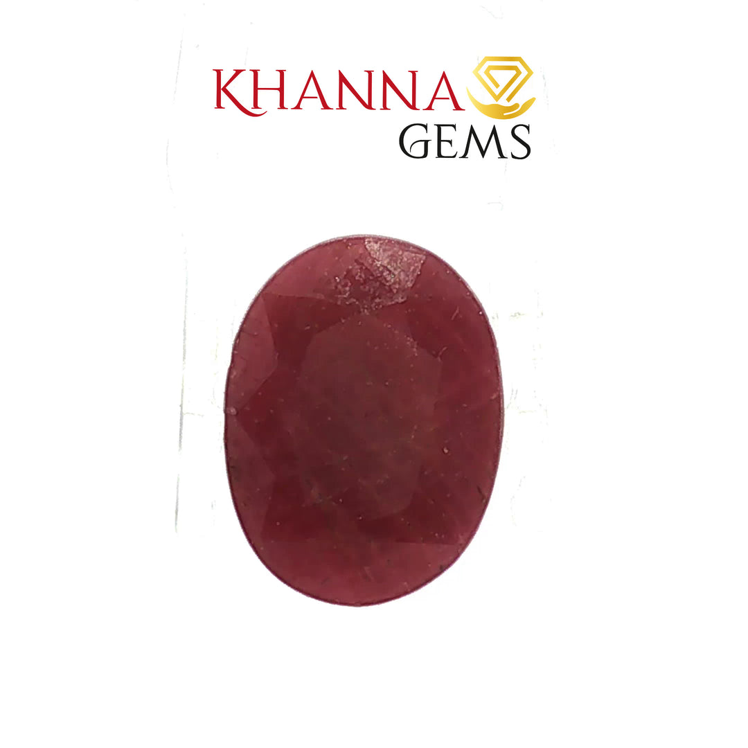 9.14/CT Natural ruby with Govt. Lab Certificate-100421