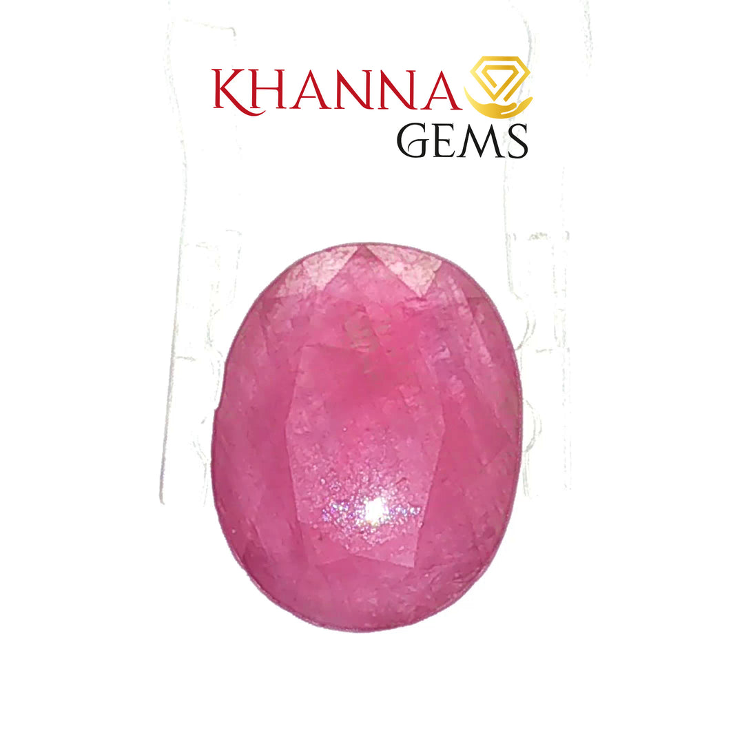 6.56/CT Natural Ruby Stone with Govt. Lab Certificate-101104