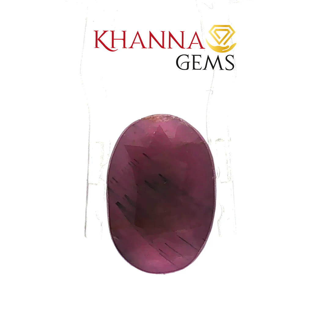 11.11/CT Natural Ruby with Govt. Lab Certificate-115071