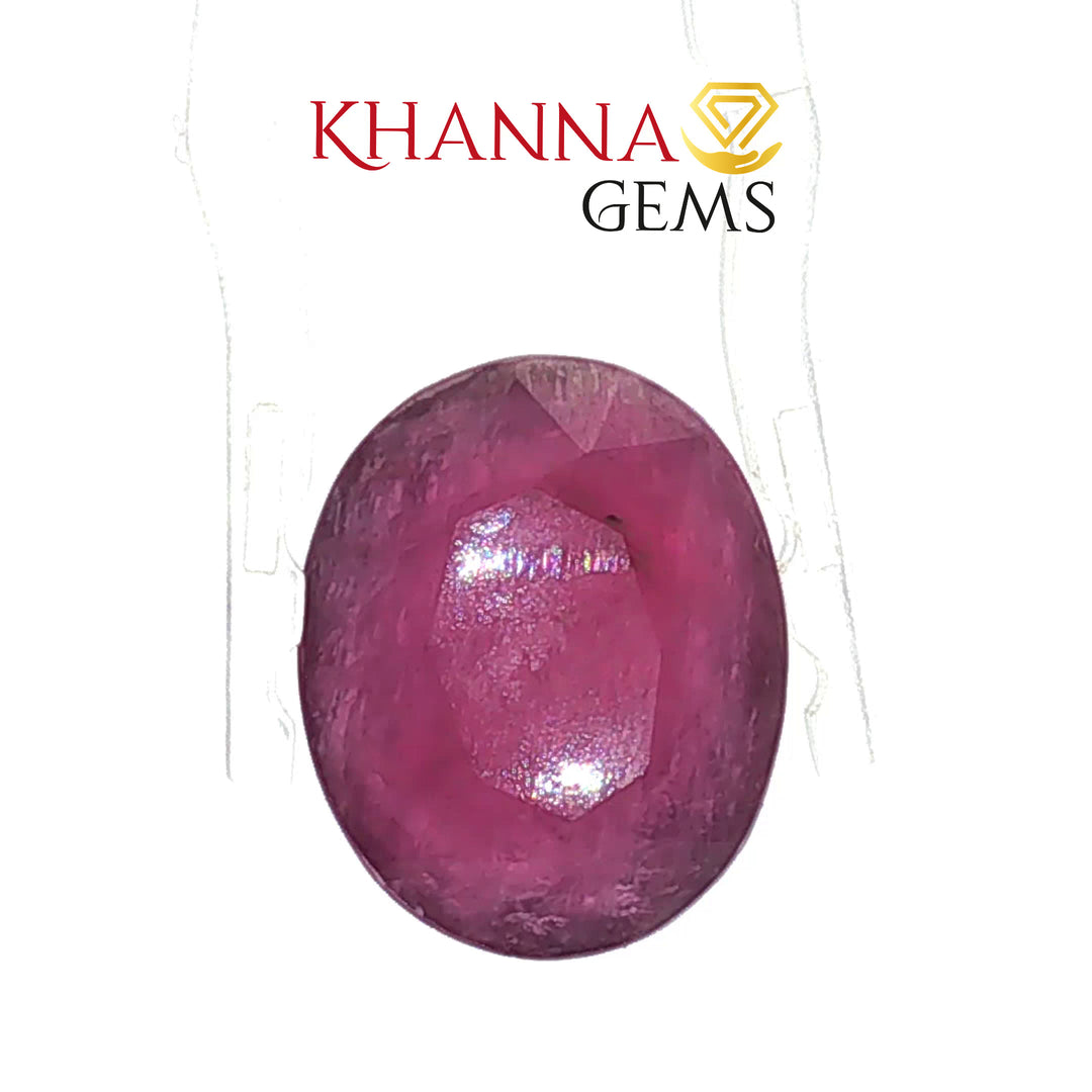 8.59/CT Natural Ruby Stone with Govt Lab Certificate-117408