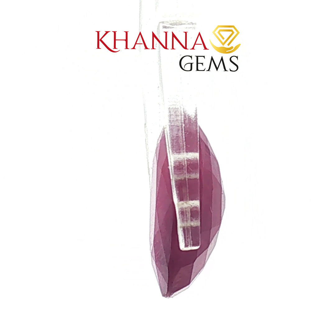 8.59/CT Natural Ruby Stone with Govt Lab Certificate-117408