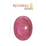 Load image into Gallery viewer, 6.68/CT Natural Ruby Stone with Govt Lab Certificate-118113