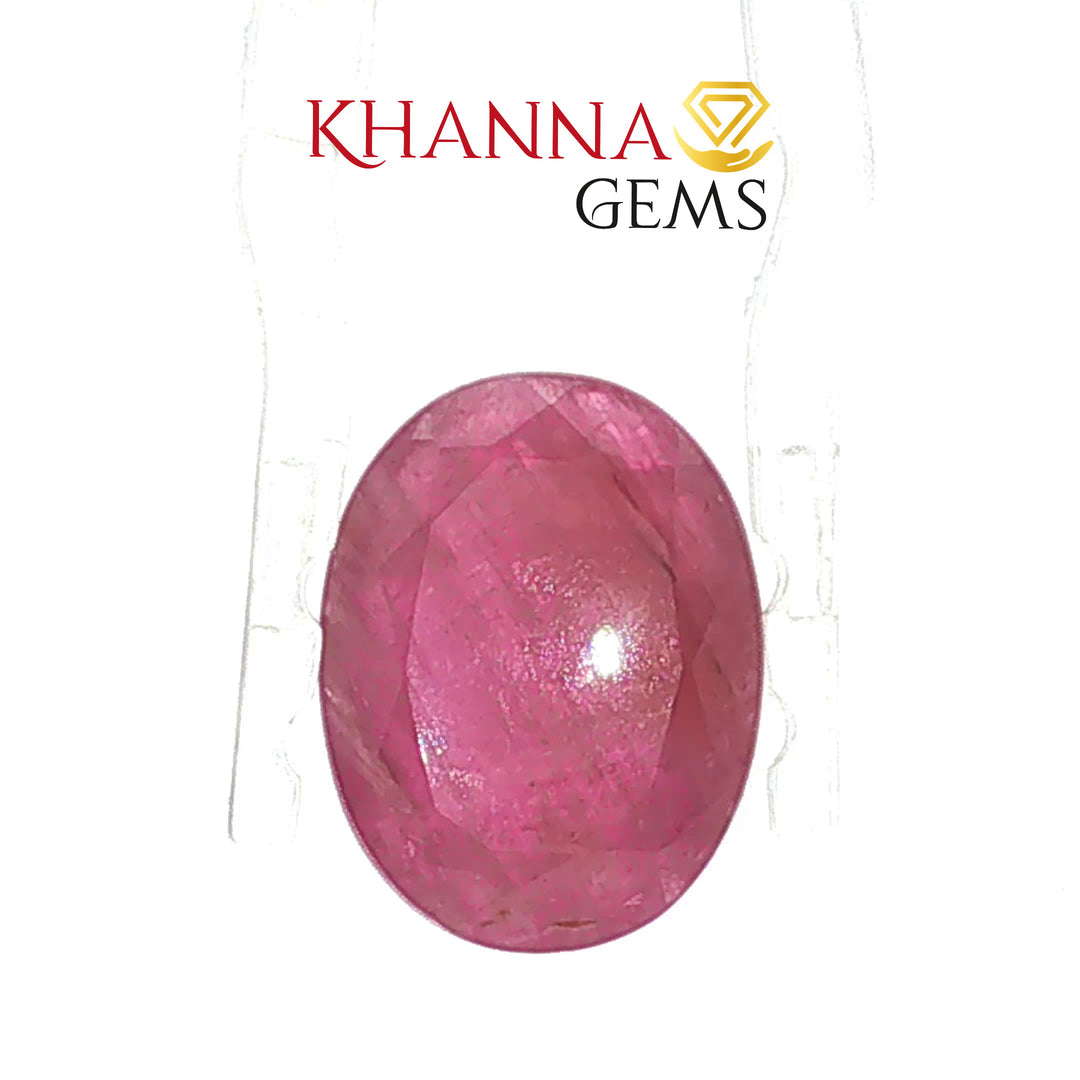 6.68/CT Natural Ruby Stone with Govt Lab Certificate-118113