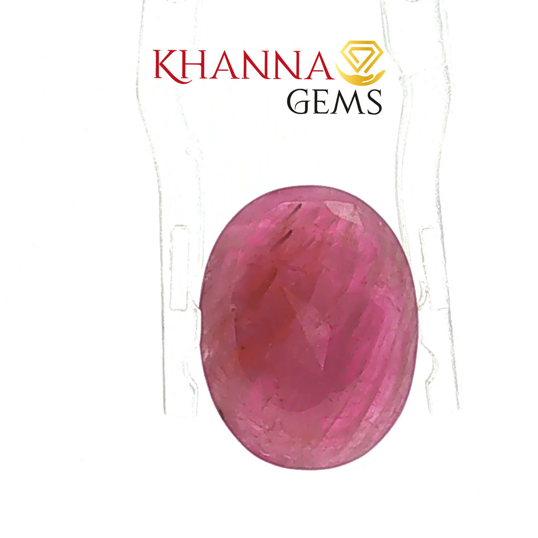 6.68/CT Natural Ruby Stone with Govt Lab Certificate-118113