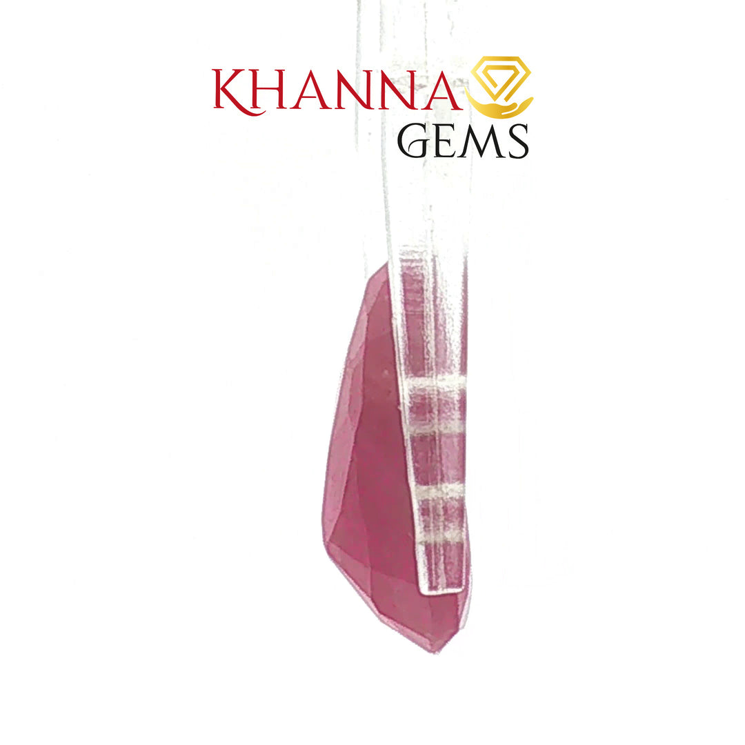 6.68/CT Natural Ruby Stone with Govt Lab Certificate-118113