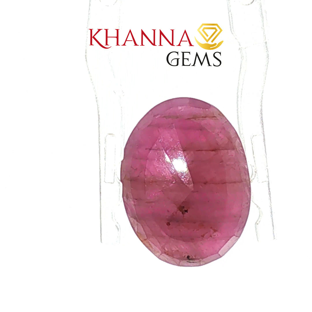 6.73/CT Natural Ruby Stone with Govt Lab Certificate-118114