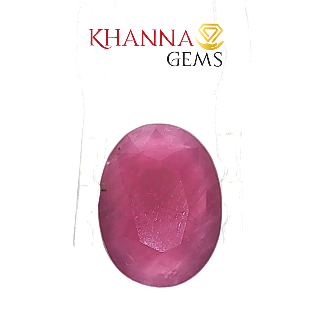 7.24 Ratti Natural Ruby with Govt Lab Certificate-120140