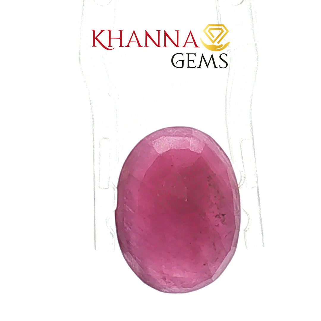 7.24 Ratti Natural Ruby with Govt Lab Certificate-120140