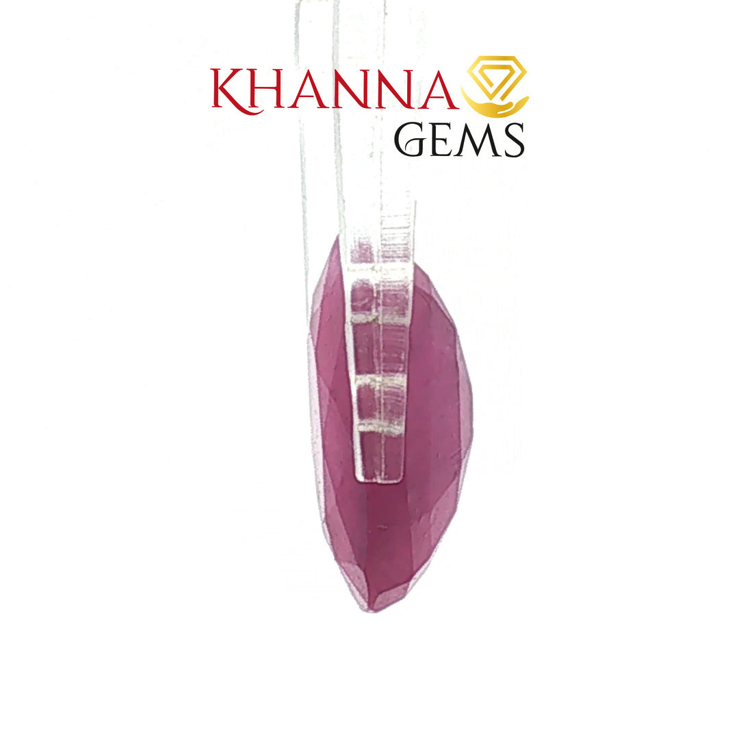 6.33/CT Natural Ruby Stone with Govt Lab Certificate-120143