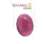 Load image into Gallery viewer, 6.33/CT Natural Ruby Stone with Govt Lab Certificate-120143