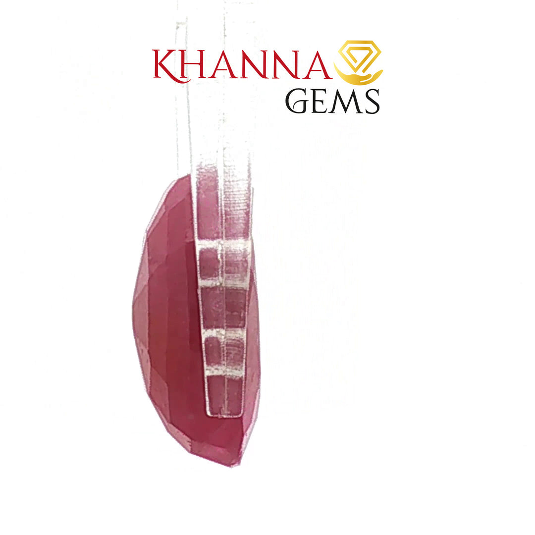 6.50/CT Natural Ruby Stone with Govt Lab Certificate-120461
