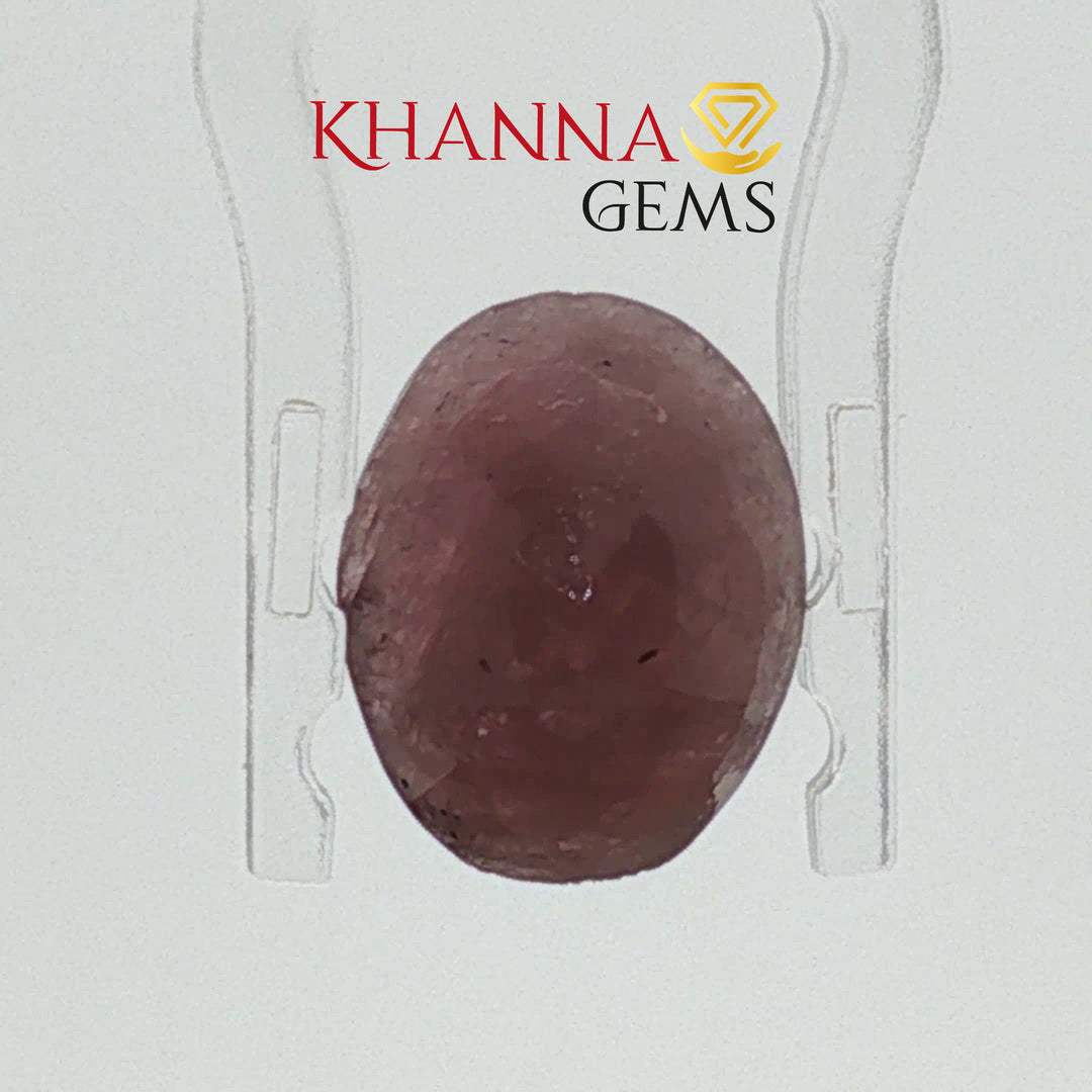 4.86/CT Natural Ruby Stone with Govt. Lab Certificate-12927D53218