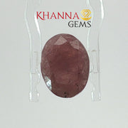4.93/CT Natural Ruby Stone with Govt. Lab Certificate-12927D53228