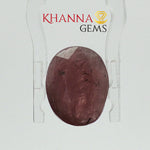 Load image into Gallery viewer, 4.91/CT Natural Ruby Stone with Govt. Lab Certificate-12927D53231
