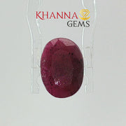 4.83/CT Natural Ruby Stone with Govt. Lab Certificate-12927D53234