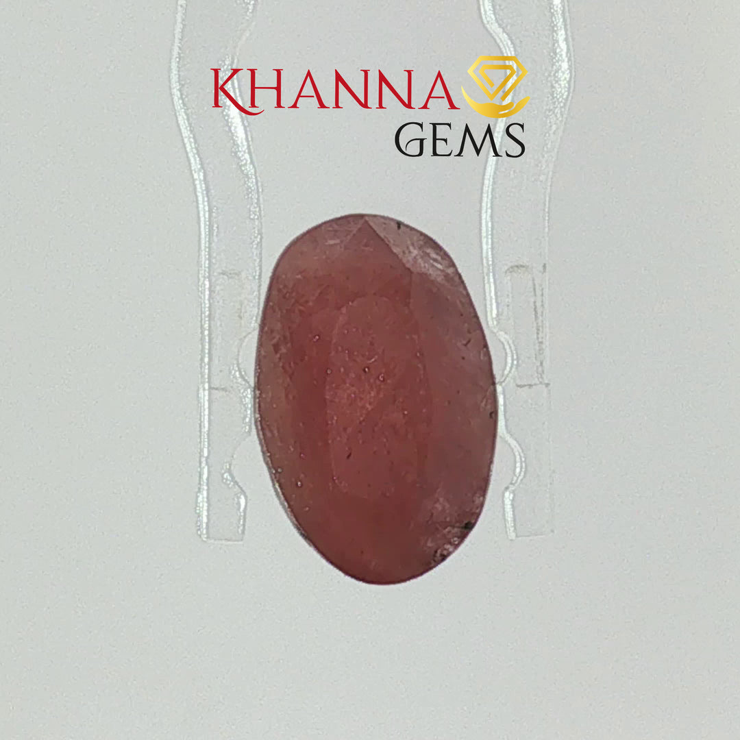 4.84/CT Natural Ruby Stone with Govt. Lab Certificate-12927D53238