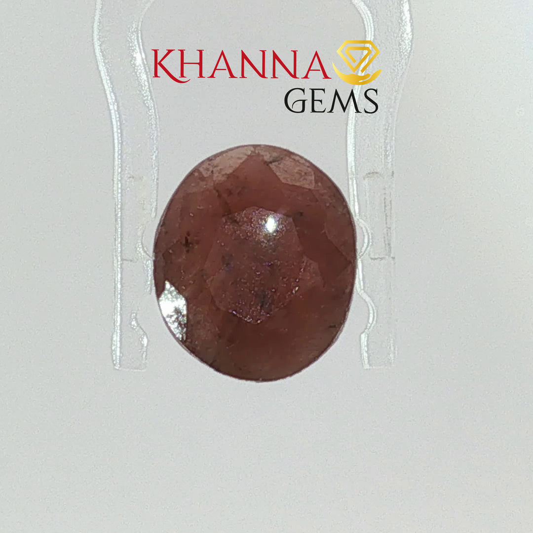 4.84/CT Natural Ruby Stone with Govt. Lab Certificate-12927D53241
