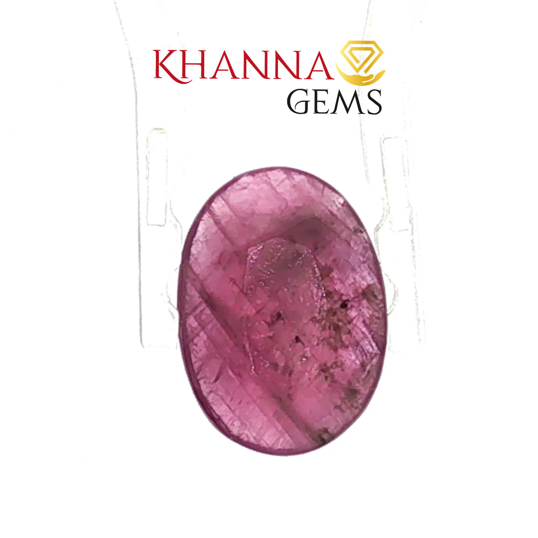 3.74/CT Natural Ruby Stone with Govt. Lab Certificate-130062