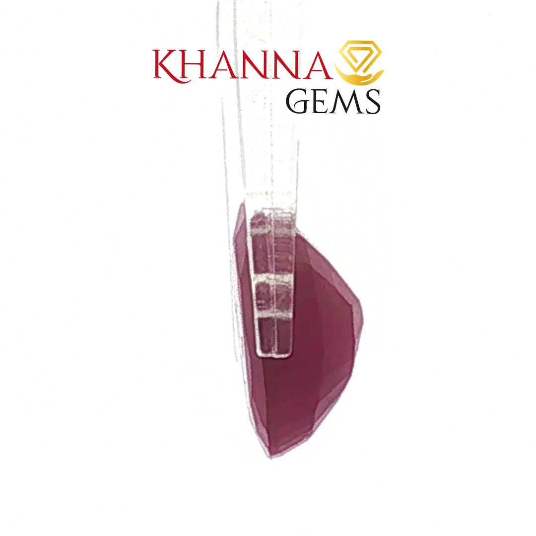 4.86/CT Natural Ruby Stone with Govt. Lab Certificate-130081