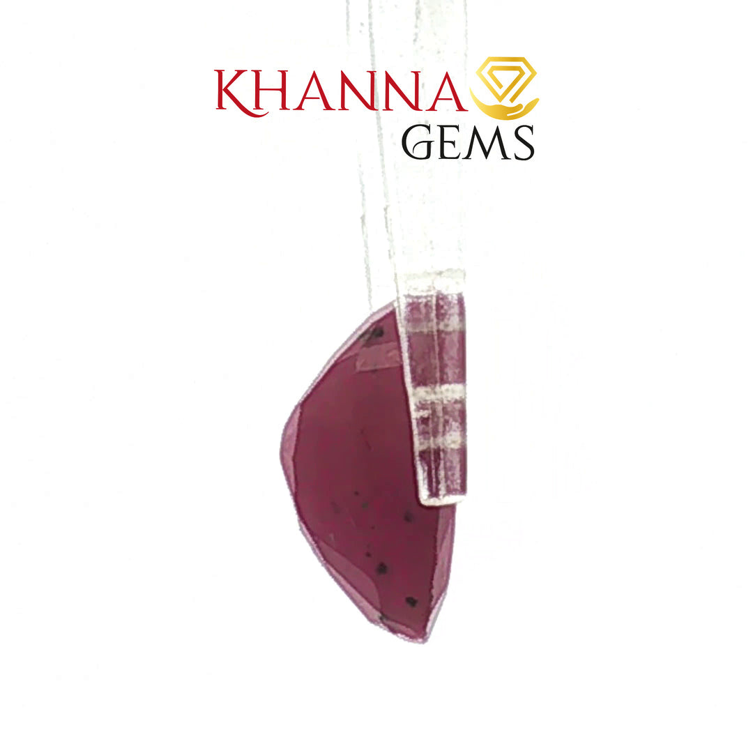 4.86/CT Natural Ruby Stone with Govt. Lab Certificate-130081