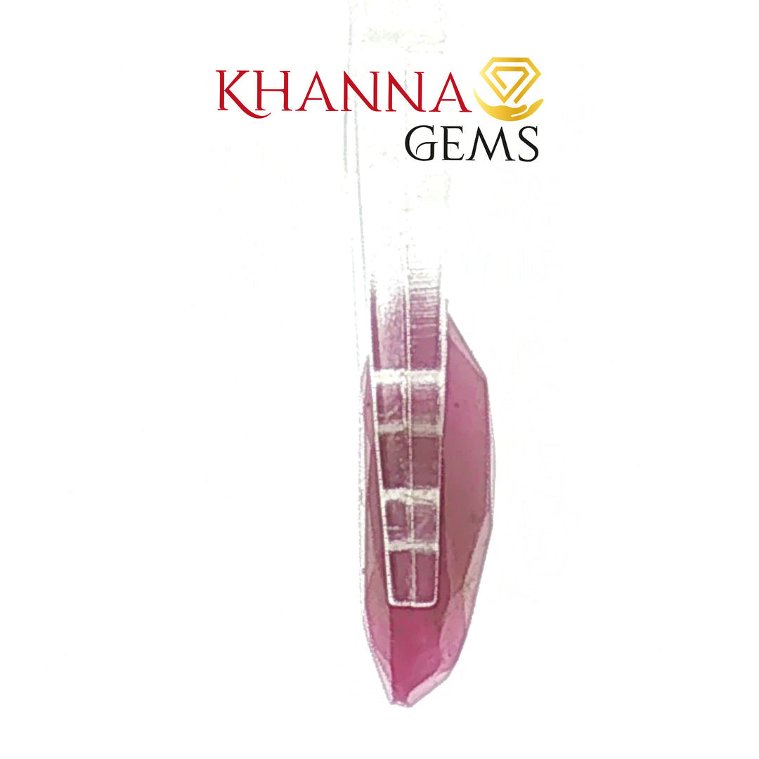 4.67/CT Natural Ruby Stone with Govt. Lab Certificate-130084