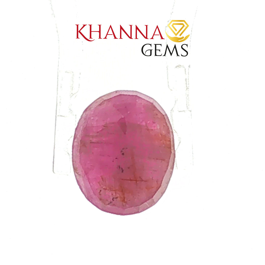 4.93/CT Natural Ruby Stone with Govt. Lab Certificate-134577