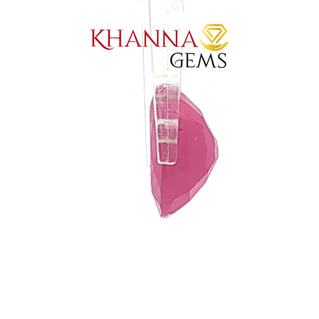 4.78/CT Natural Mozambique Ruby with Govt. Lab Certificate-134581
