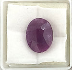 Load image into Gallery viewer, 11.99/CT Natural Ruby Stone with Govt. Lab Certificate-136196