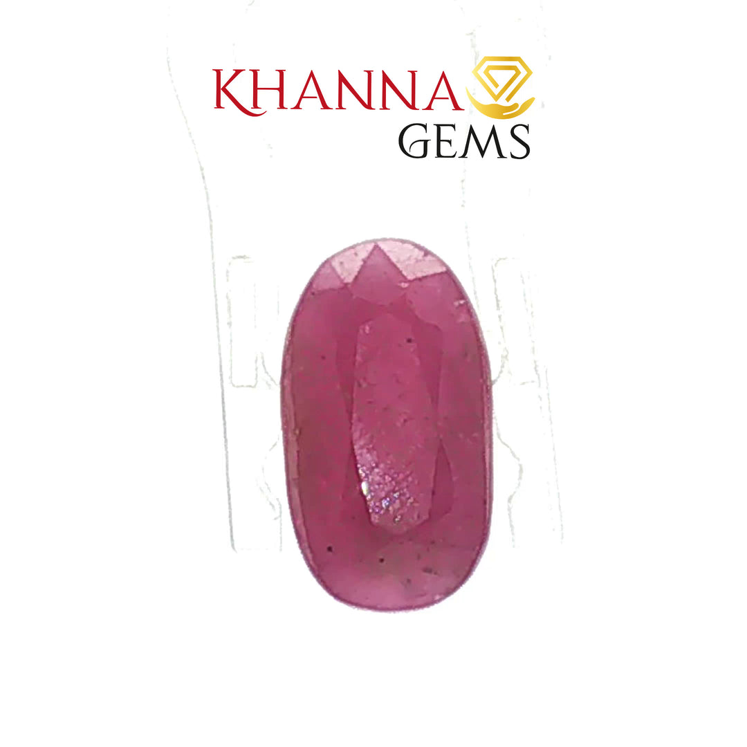 4.54/CT Natural Ruby Stone with Govt. Lab Certificate-136223