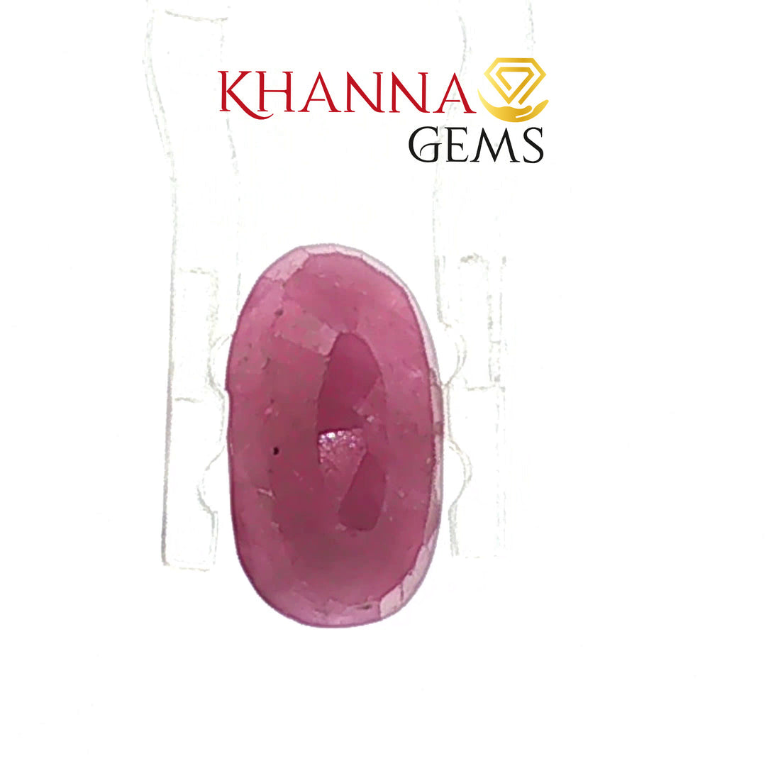 4.54/CT Natural Ruby Stone with Govt. Lab Certificate-136223