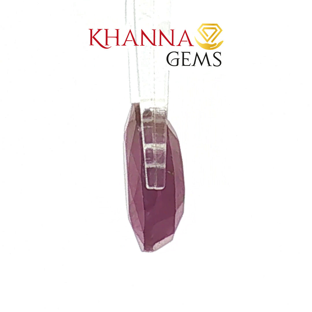 5.84/CT Natural Ruby Stone with Govt. Lab Certificate-136226