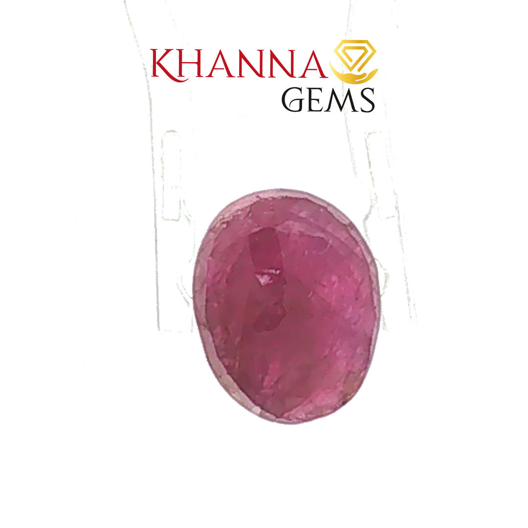 4.93/CT Natural Ruby Stone with Govt. Lab Certificate-136233