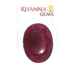 Load image into Gallery viewer, 3.80/CT Natural Ruby Stone with Govt. Lab Certificate-136236
