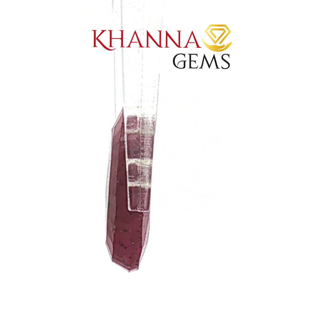 3.80/CT Natural Ruby Stone with Govt. Lab Certificate-136236