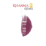 Load image into Gallery viewer, 6.47/CT Natural Ruby Stone with Govt. Lab Certificate-137182