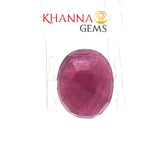 Load image into Gallery viewer, 6.47/CT Natural Ruby Stone with Govt. Lab Certificate-137182