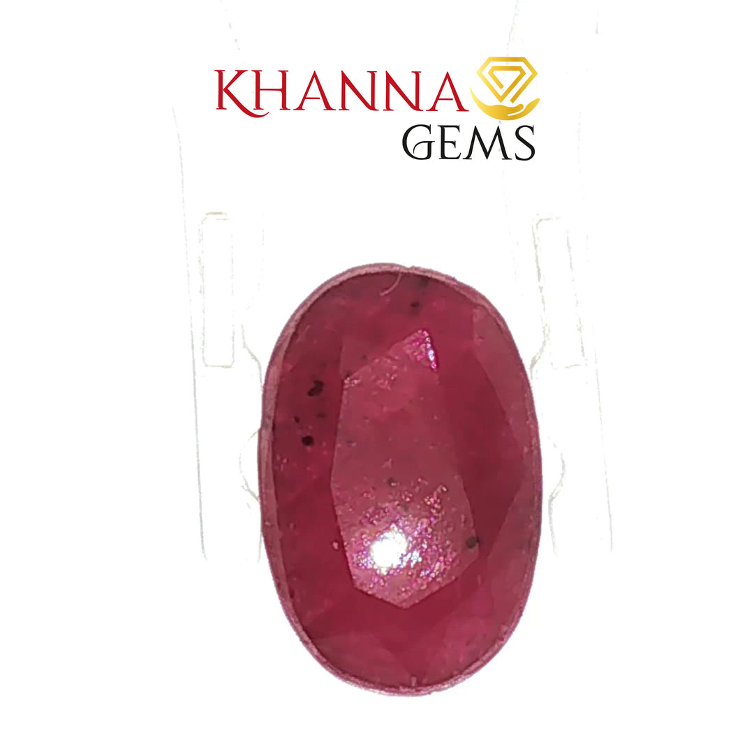 3.74/CT Natural Ruby Stone with Govt. Lab Certificate-137205