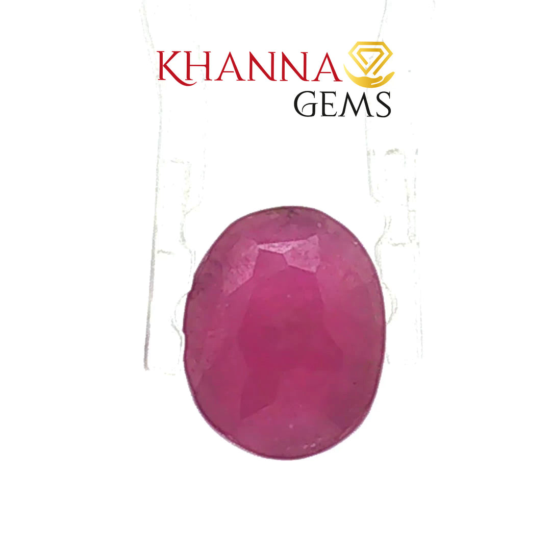 5.43/CT Natural Ruby Stone with Govt. Lab Certificate-138111