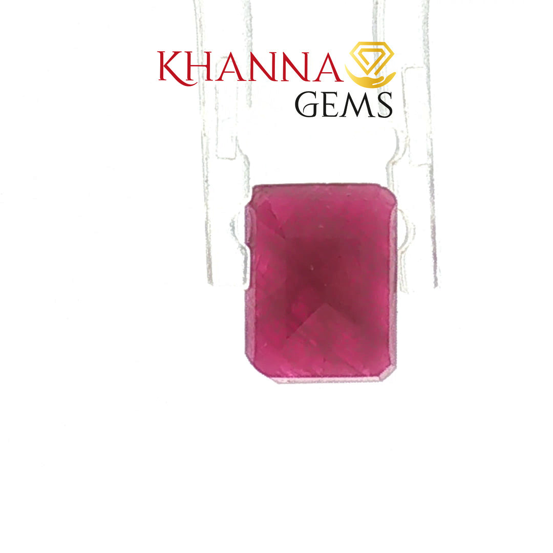 2.08/CT Natural Ruby Stone with Govt. Lab Certificate-139721