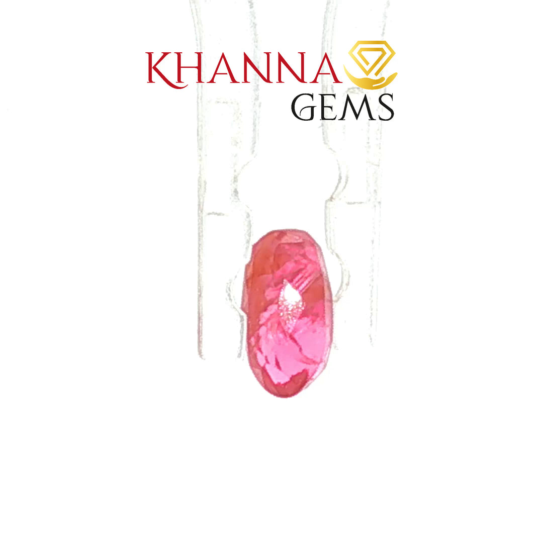 0.59/CT Natural Ruby Stone with Govt. Lab Certificate-15808S204895