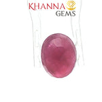 Load image into Gallery viewer, 4.88/CT Natural Ruby Stone with Govt. Lab Certificate-16016S205958
