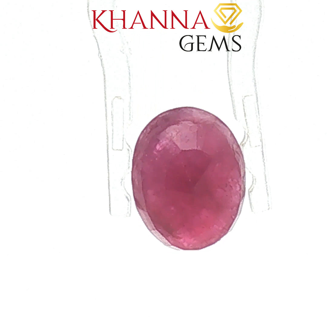 4.88/CT Natural Ruby Stone with Govt. Lab Certificate-16016S205958