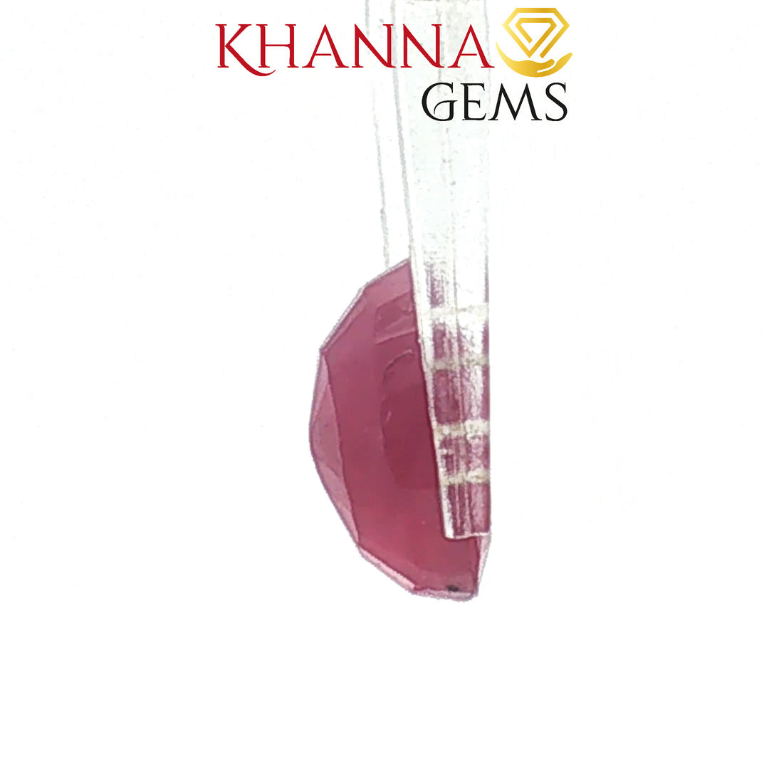 4.88/CT Natural Ruby Stone with Govt. Lab Certificate-16016S205958