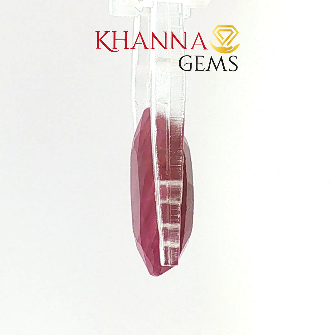 8.10/CT Natural Ruby with Govt. Lab Certificate-2001D5321