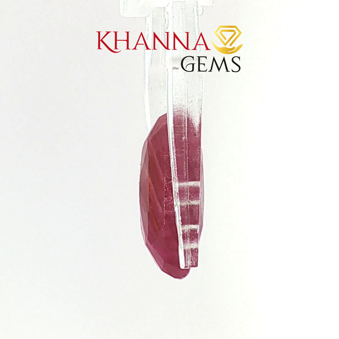 8.10/CT Natural Ruby with Govt. Lab Certificate-2001D5321