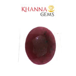 Load image into Gallery viewer, 6.31/CT Natural Ruby Stone with Govt. Lab Certificate-2396D7229
