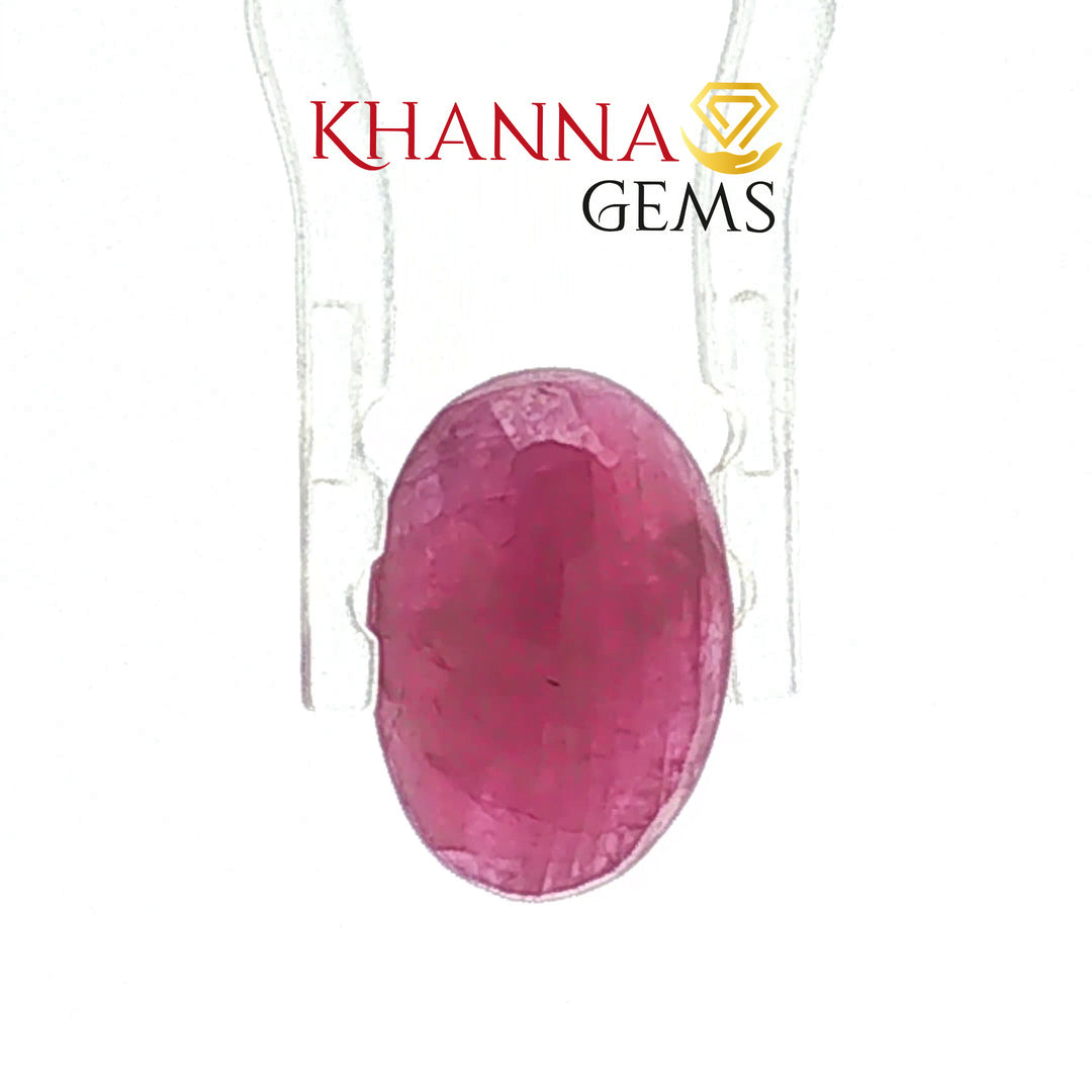 4.46/CT Natural Ruby Stone With Govt. Lab Certificate-2928D9577